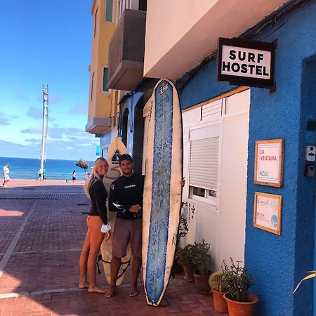 旅馆 La Ventana Azul Surf 大加那利岛拉斯帕尔马斯