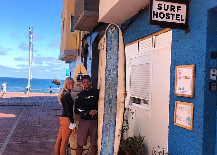 Hostel La Ventana Azul Surf Las Palmas de Gran Canaria