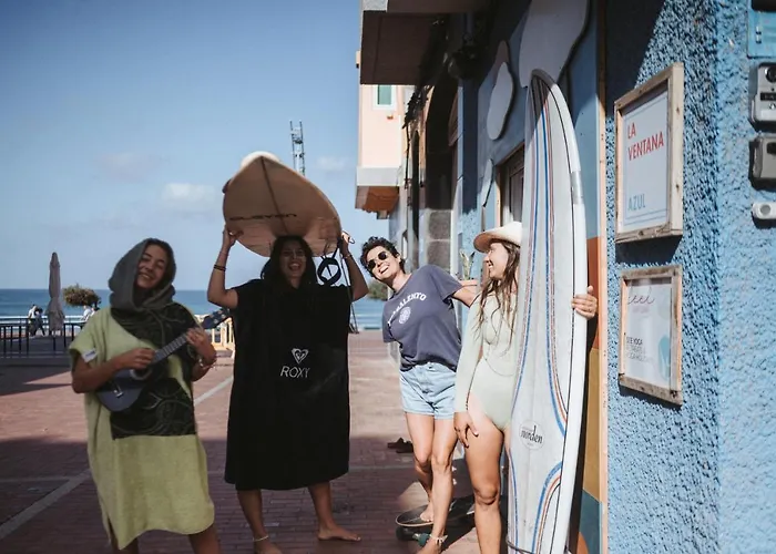 Hostel La Ventana Azul Surf Las Palmas de Gran Canaria